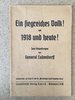 General Ludendorff: Ein siegreiches Volk! und 1918 und heute! Zwei Abhandlungen.