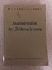 Wuttke - Wenzel: Handwörterbuch der Reichsversorgung