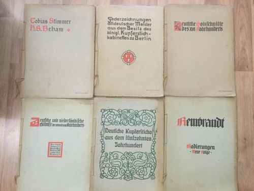 Jugendschriften-Ausschuss des Allgemeinen Lehrervereins Düsseldorf (Hrsg.): 6 Kunstdruckmappen