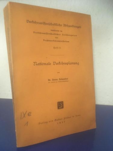 Helander, Dr. Sven:: Nationale Verkehrsplanung.