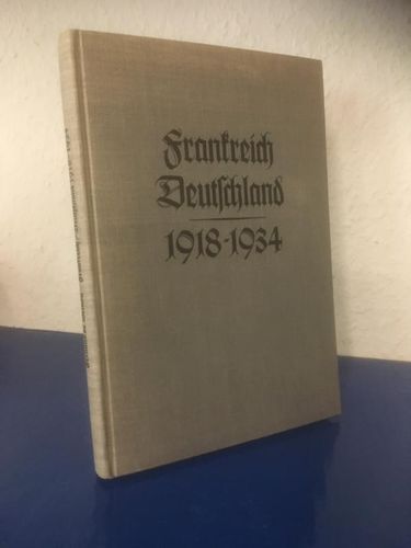 de Brinon, Fernand:: Frankreich - Deutschland 1918-1934