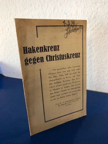 Centre de Documentation: Hakenkreuz gegen Christuskreuz