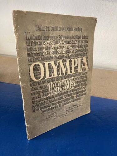 Krekeler, Jost: Olympia 1936