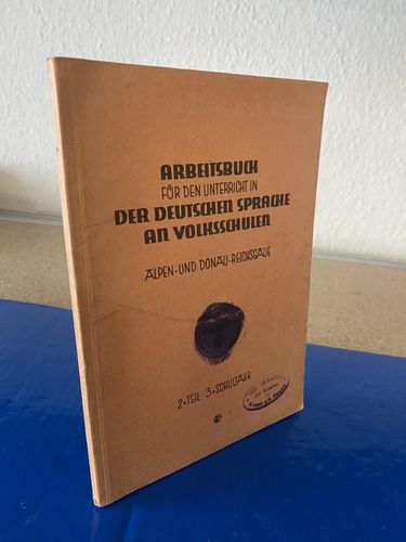 Arbeitsbuch für den Unterricht in der deutschen Sprache