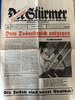 VERKAUFT VERKAUFT Streicher, Julius: Der Stürmer - Deutsches Wochenblatt zum Kampfe um die Wahrheit