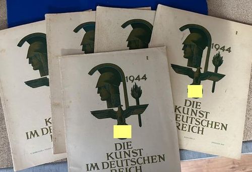 Die Kunst im Deutschen Reich - Konvolut: Jahrgang 1944